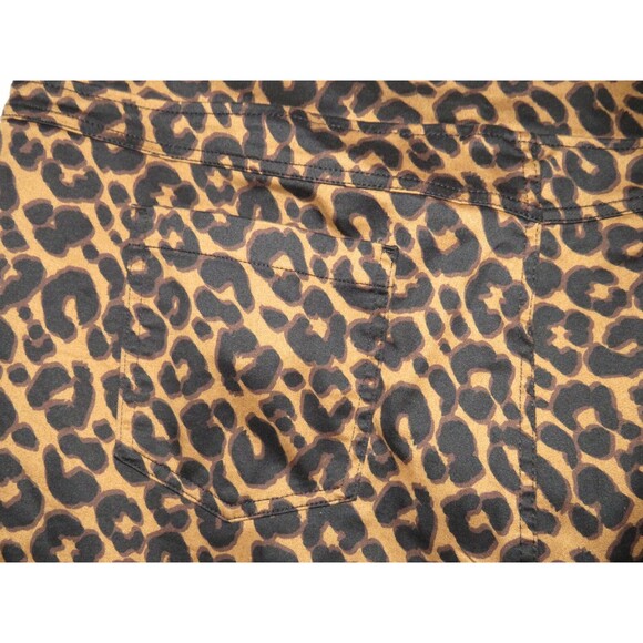 Terra & Sky Leopard Print Pull On Jeggings Pants -Pockets- Plus Size 3X - Picture 7 of 10
